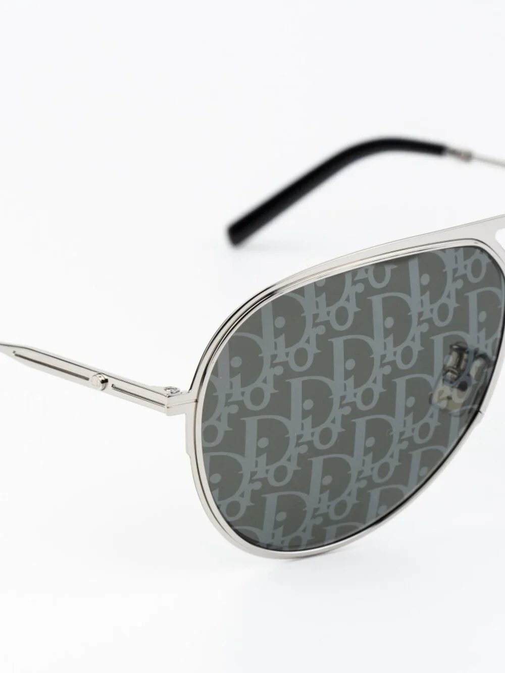 Dior Men Sunglasses Palladium Blue Grey Mirror Pilot DIORESSENTIAL A2U F0A8